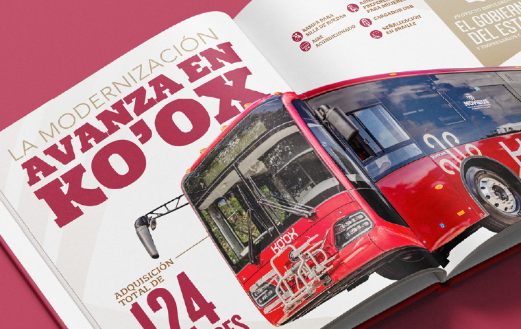 Diseño editorial Riviera Maya — Diseño Latino